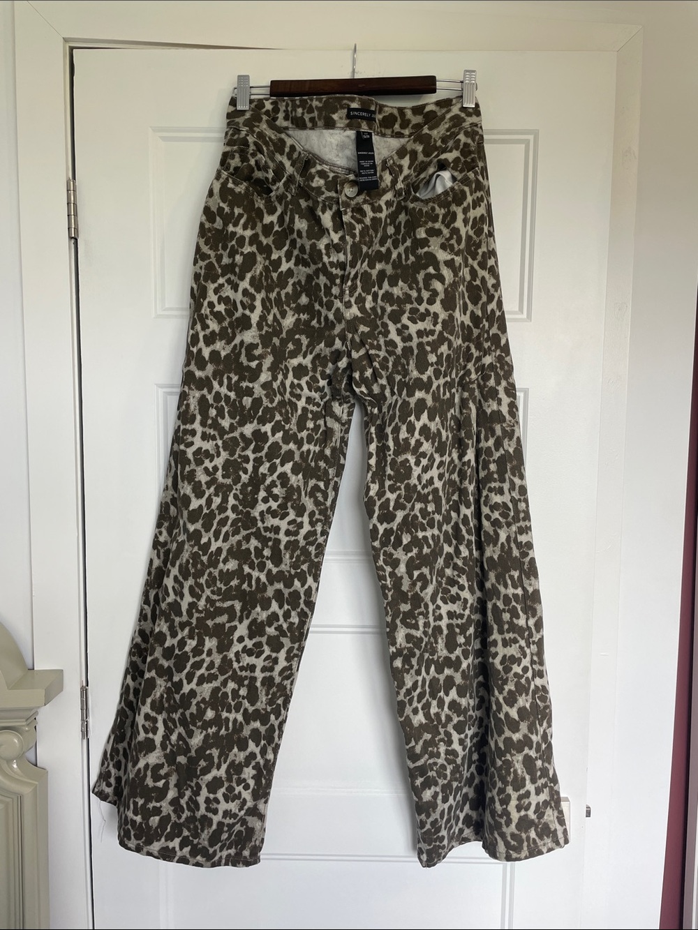 Leopard Print Casual jeans